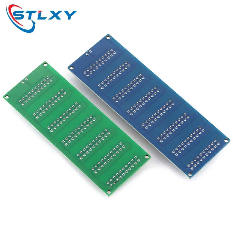 0.1R-9999999R Programmable Resistor Resistance Board Module High Precision 1/2W 1% 8-Segment Jumper Caps 0.1-9999999 ohms
