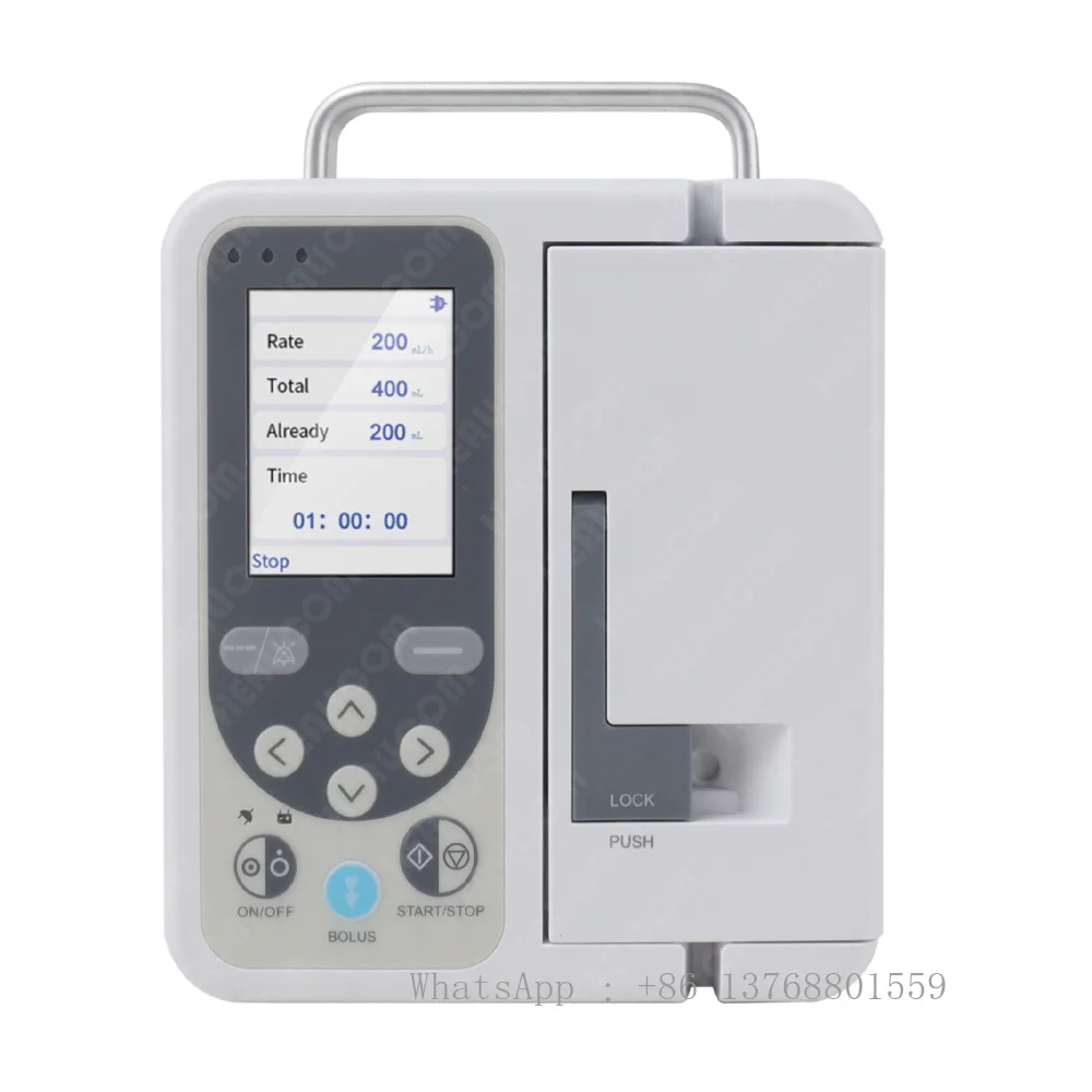 Hospital Electric Portable Adjustable Volumetric Electronic Digital Medical ICU Infusion Pump Price