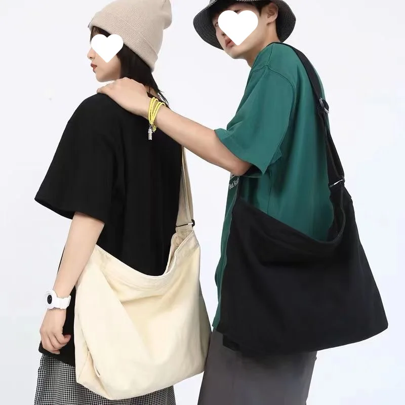 Herbst Neue Saison Japanischen Stil Umhängetasche Messenger Tasche Leinwand Tasche Verdickt Robust männer Retro – Detail 2