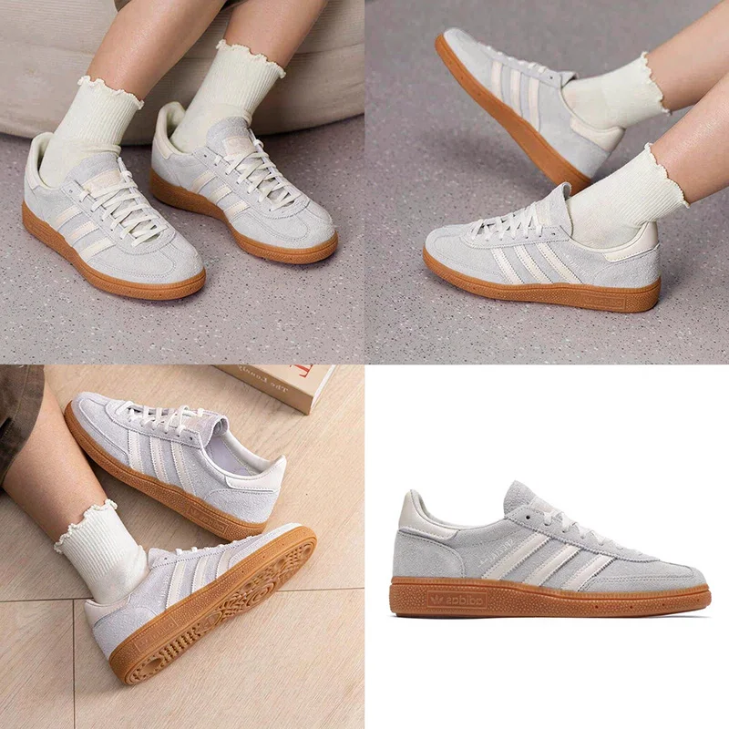 Adidas IF6491 Lace Up Suede Sneakers Thick Sole Non Slip Retro Daily Casual Walking Shoes