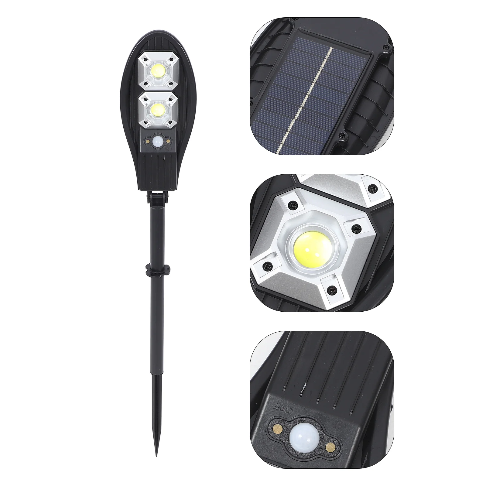 

Solar Outdoor Lights Waterproof Motion Power Wall Sensor Street Lamp for Flood Floodlight