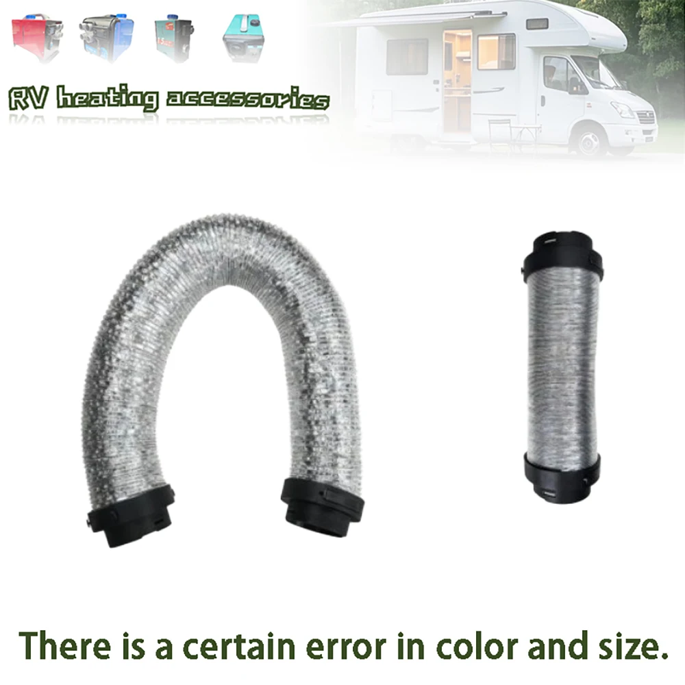 

Parking heater aluminum foil tube telescopic and variable diameter integrated accessory, can be freely bent