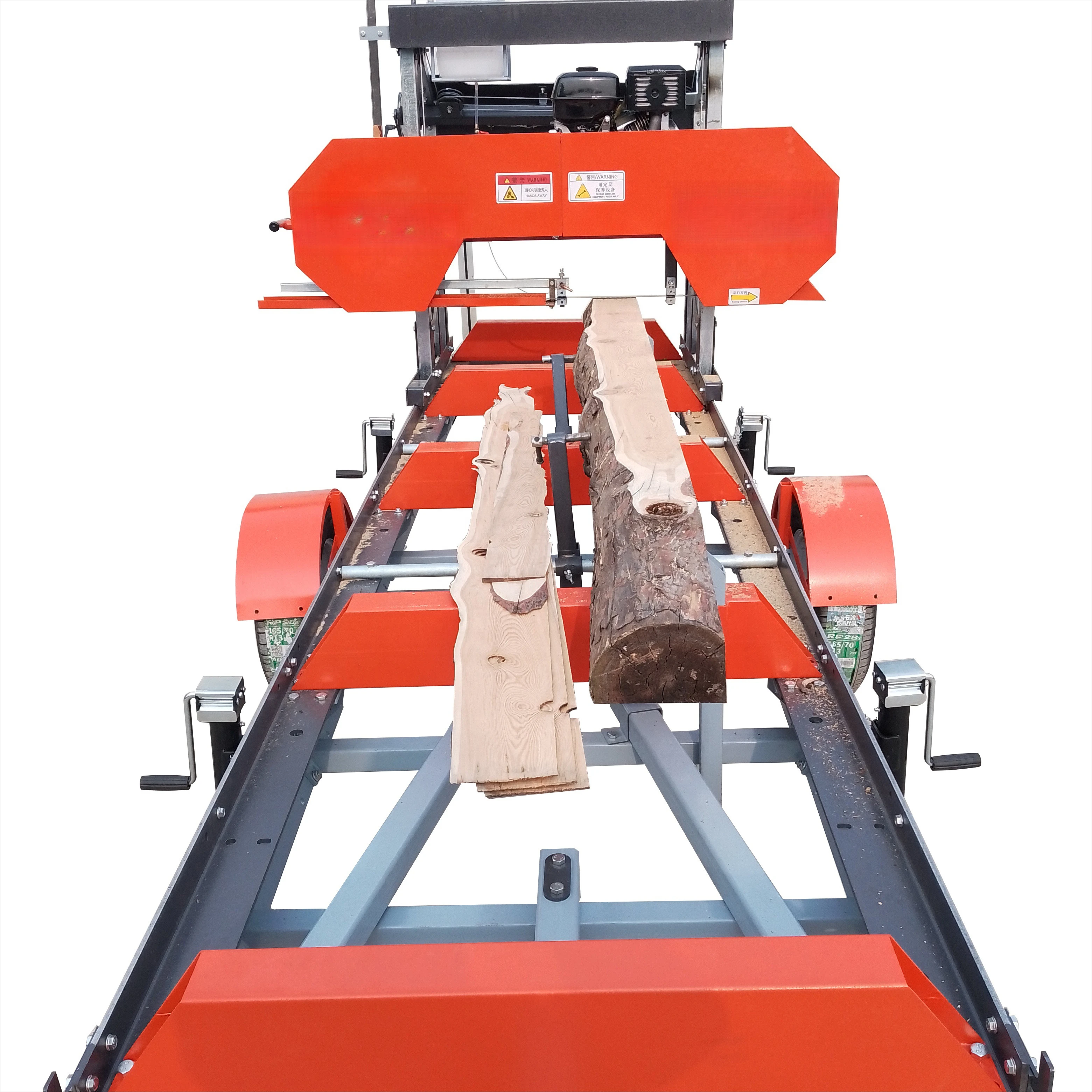 Portable Sawmill Heavy Motor Band Saw Horizontal Movable Sawmill for Sale for Sawmill Work