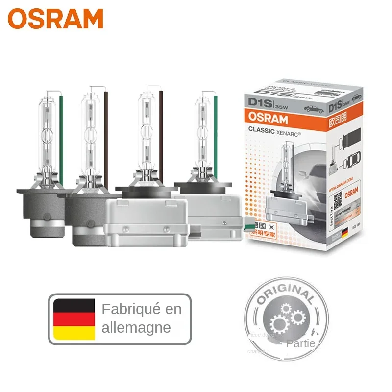 

OSRAM D1S D2S D3S D4S D8S D2R D 66140 66240 66340 66440 CLC CLASSIC Оригинальная запасная часть 4200K HID Лампа Ксеноновая белая автомобильная фара
