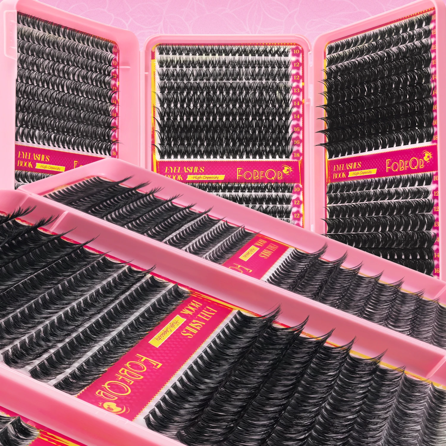 990 Pezzi 40D‑100D Ciglia Fint - Eyelash Extension Kits recensione e prezzo
