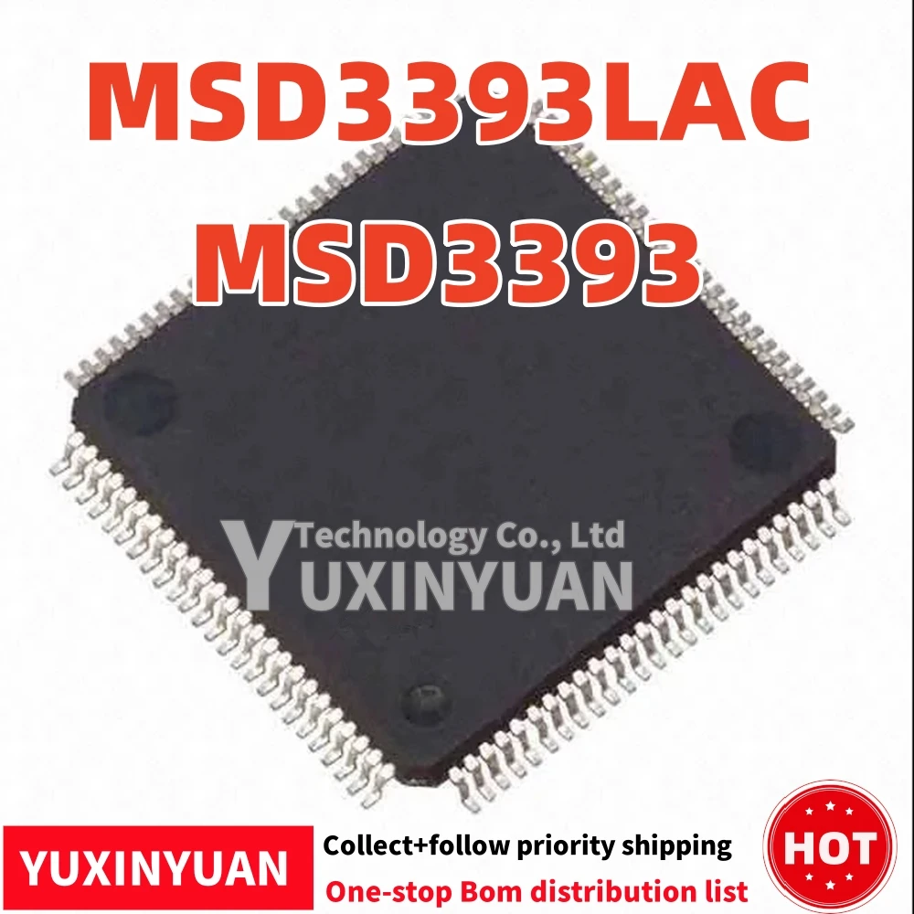 1 Uds MSD3393LAC MSD3393 QFP-100 100% bueno en STOCK YUXINYUAN