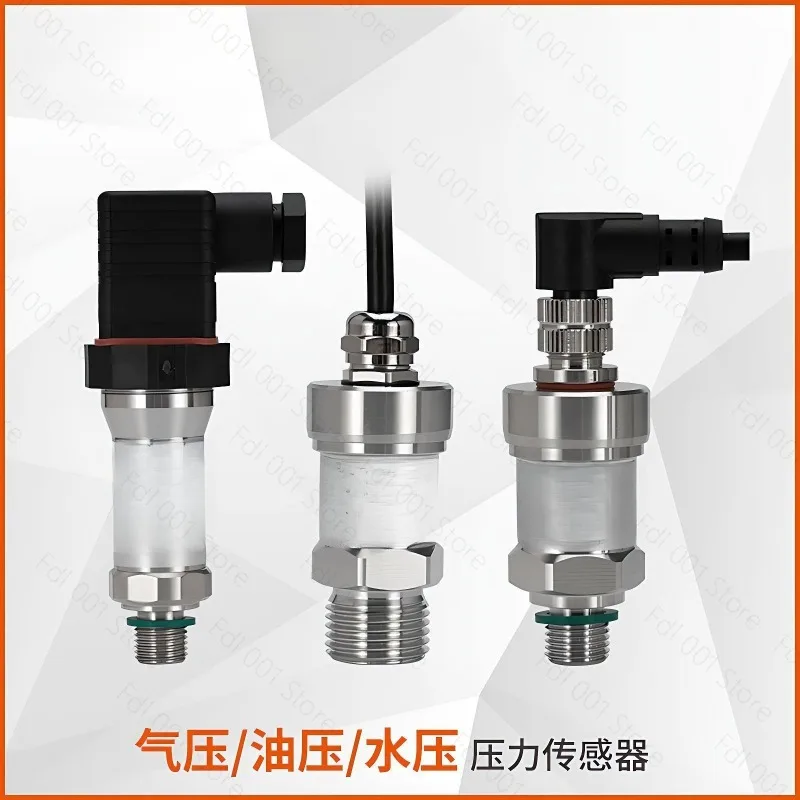 4-20mA 0-5V Pressure Transducer for Water Air Hydraulic Oil