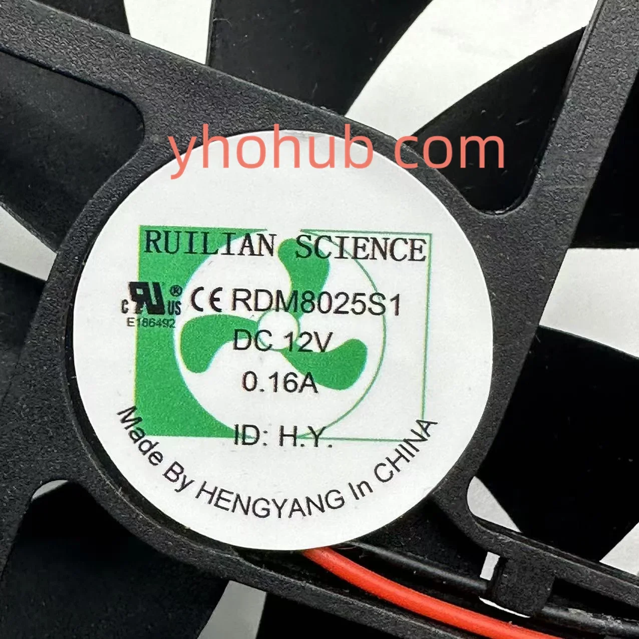 

RUILIAN RDM8025S1 DC 12 В 0,16 А 80x80x25 мм 2-проводной охлаждающий вентилятор для сервера