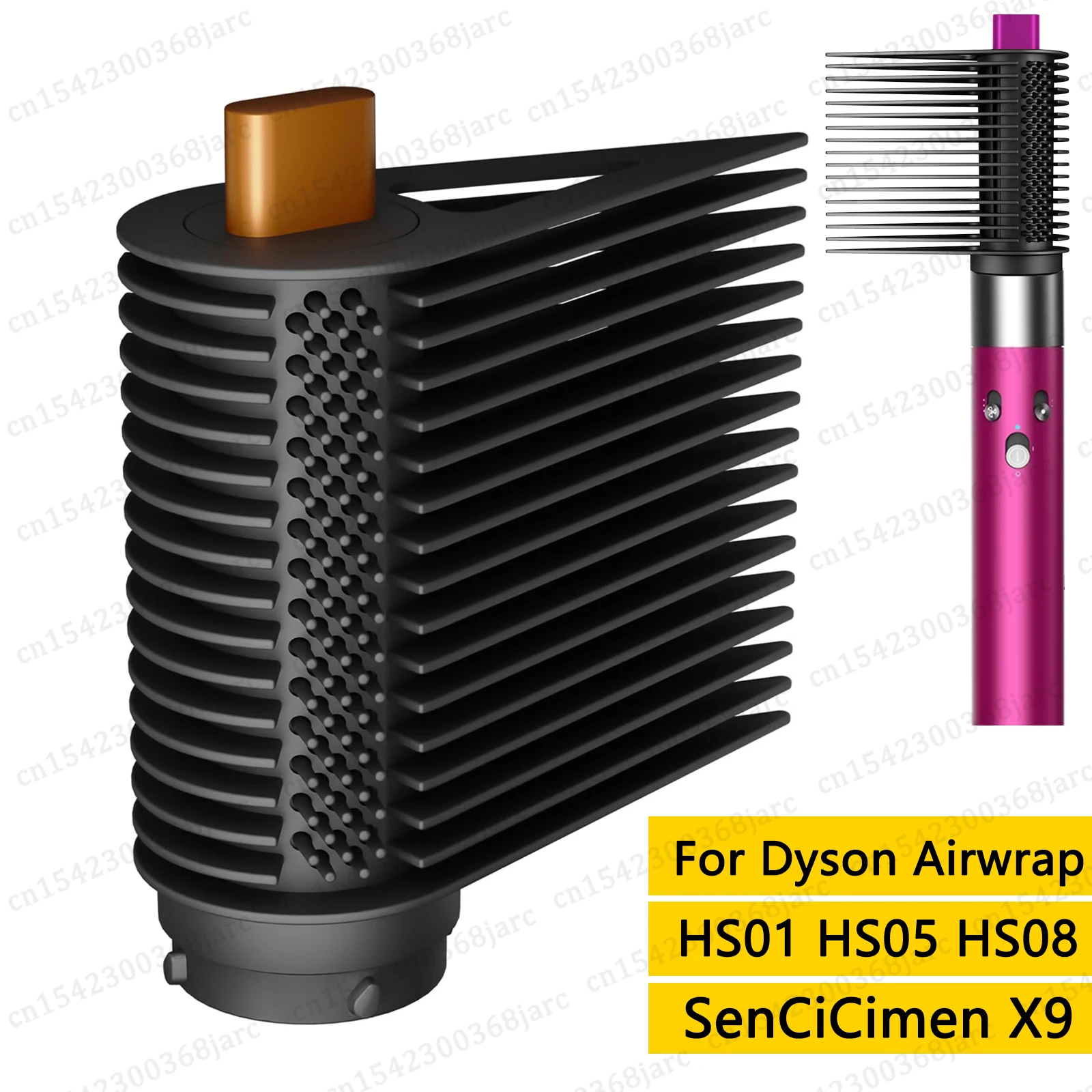 Image of Verbesserter Weitzahn-Spannungskamm für Dyson Airwrap HS01 HS05 HS08 Sencicimen X9 Glättdüse Styling-Zubehör