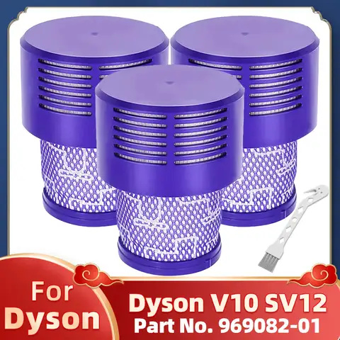 Dyson Cyclone V10 SV12 Absolute Animal Motorhead Cyclone Total Clean HEPA Filtre Yedek Parça için Uygun No. 969082-01