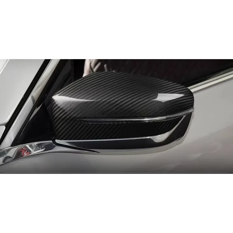 High Level Material Carbon Fiber Car Rearview Mirror Reverse Mirror Shell for 7 Series Cross-Border Automotive Parts