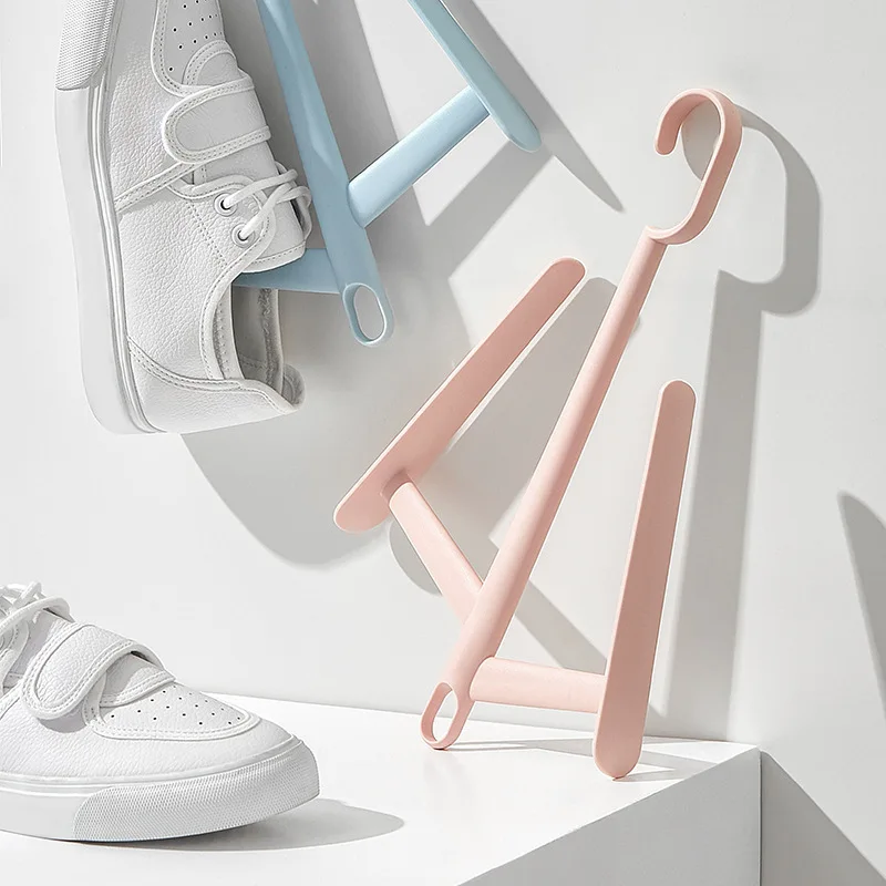 Home Balcony Multifunctional Drying Rack Indoor Outdoor Windproof Shoe Hook Drying Shoe Rack Portable Shoe Dryer