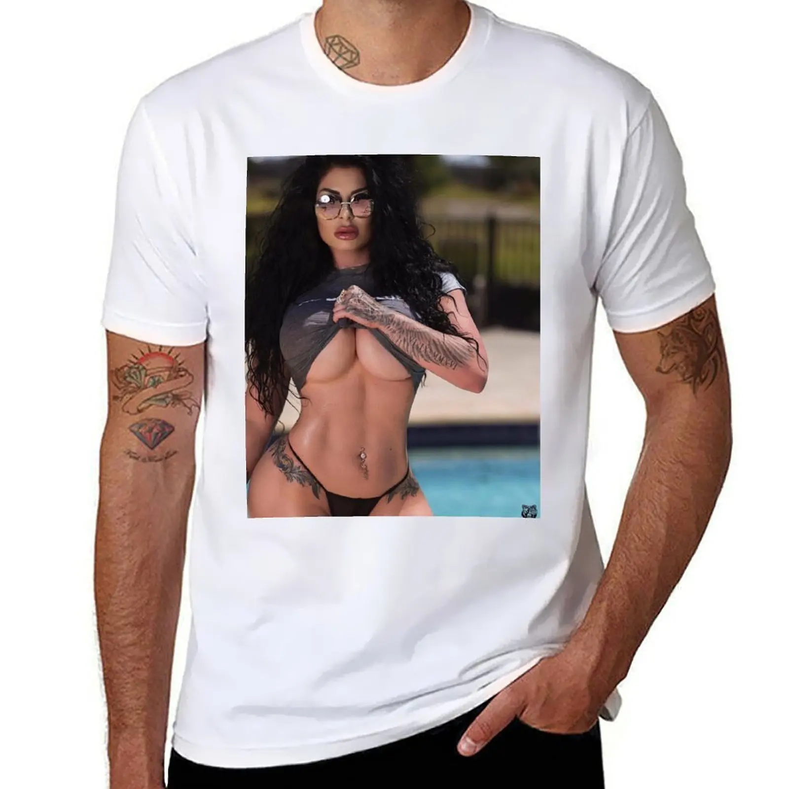 

Lmonies Poolside T-Shirt t shirts for man pack white t shirts for man pack cotton T-Shirt