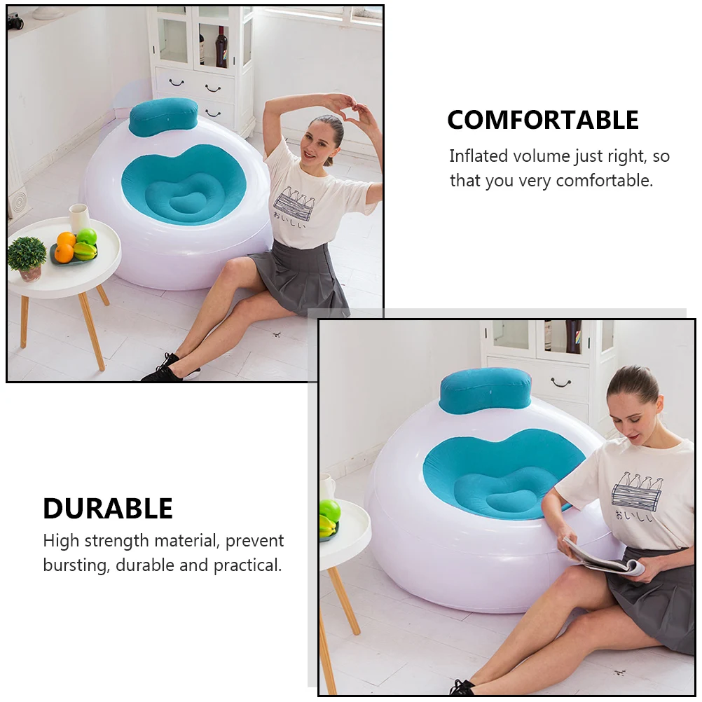 

Inflatable Lounge Chair Adults Model Garden Camping Sofa Foldable Couch Blow up Chairs Outdoor