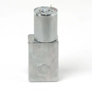 Šnekový převodový motor ZGY370 JGY370 4632 DC 6V 12V 24V vysoký točivý moment šnekový reverzibilní turbo kovový převodový reduktor 10 nejlepší prodej malý motor s vysokým točivým momentem - №5