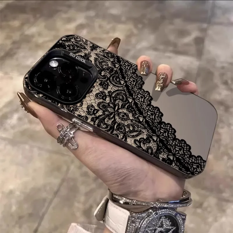 레이스 패턴 전화 케이스 삼성 갤럭시 S25 S24 S23 S22 S21 플러스 FE 울트라 A35 A25 A34 A54 A53 A52 A36 A26 A55 커버