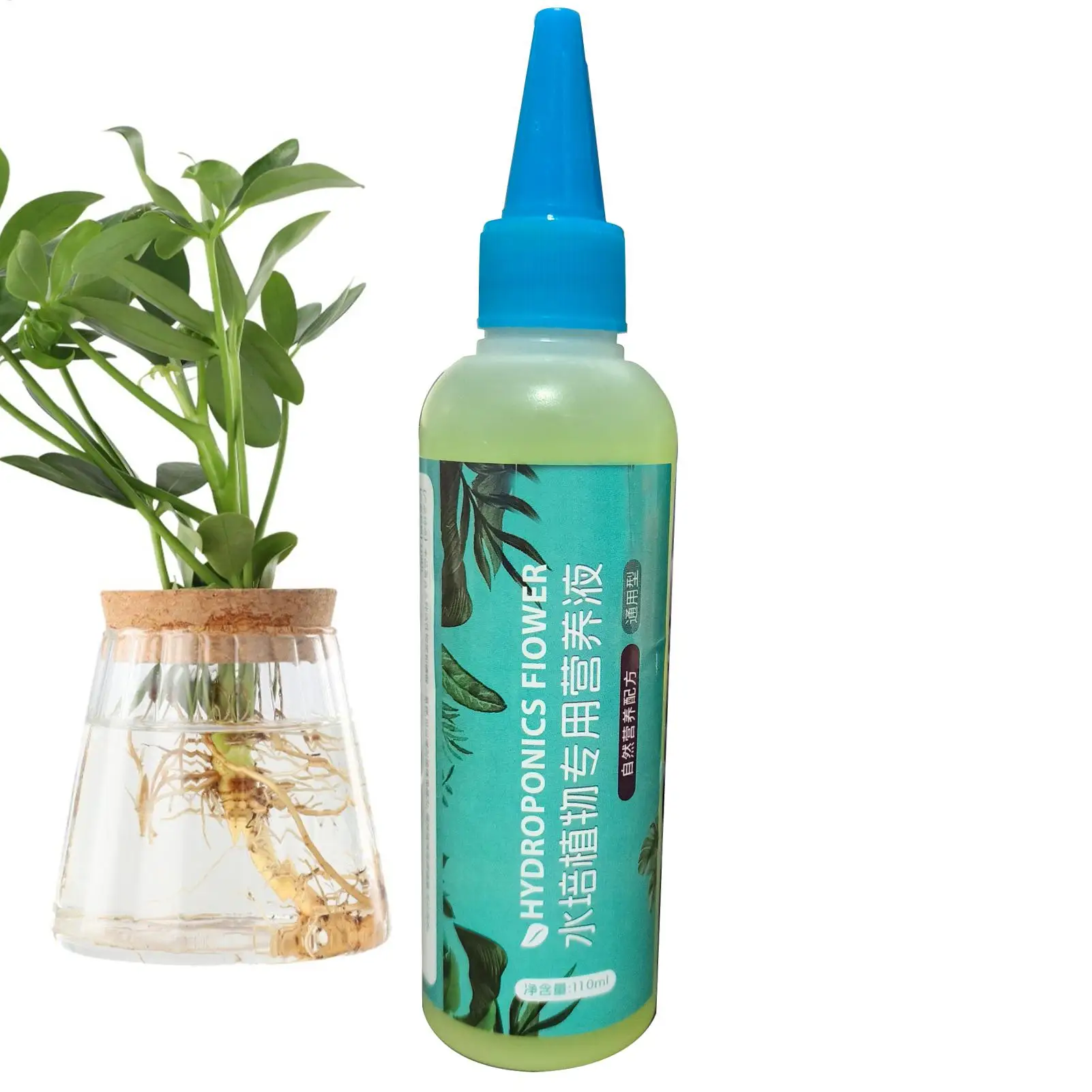 110ml Hydroponic Plant Food Liquid Slow-Release All-Purpose Professional Plant Growth Liquid Fertilizer Nutrient Hydroponics