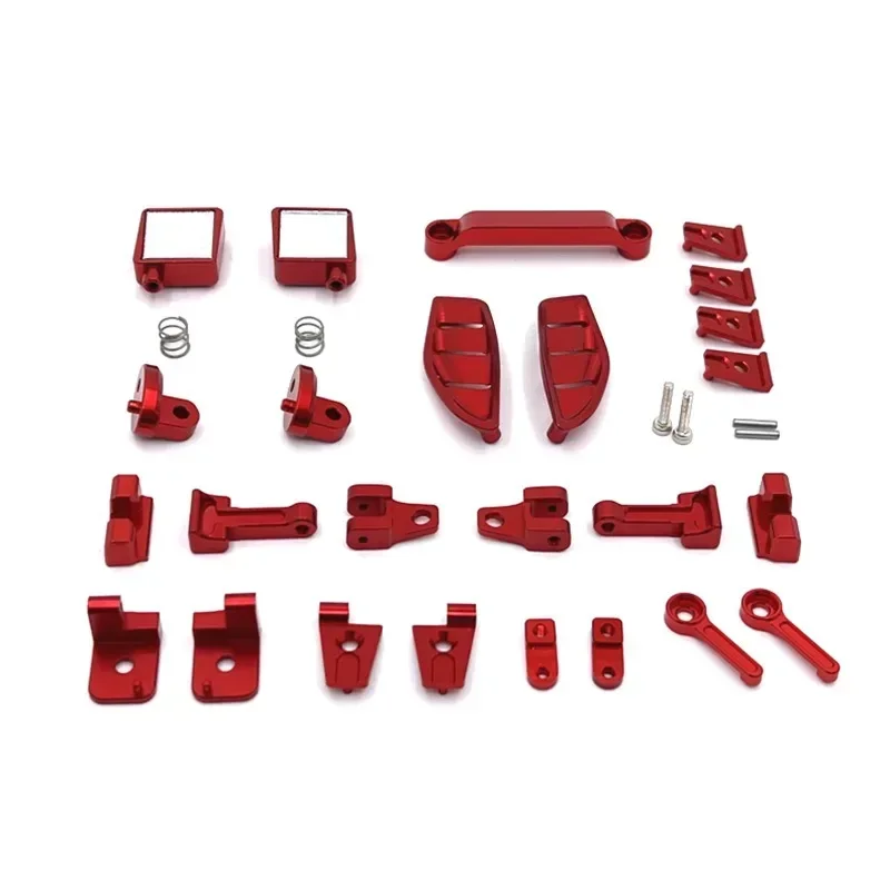 Ekskluzywna metalowa dekoracja karoserii 41g z aluminium 6061 do tuningu i modyfikacji, dedykowana do samochodów RC MJX 1/12 H12Y/H12Y+.