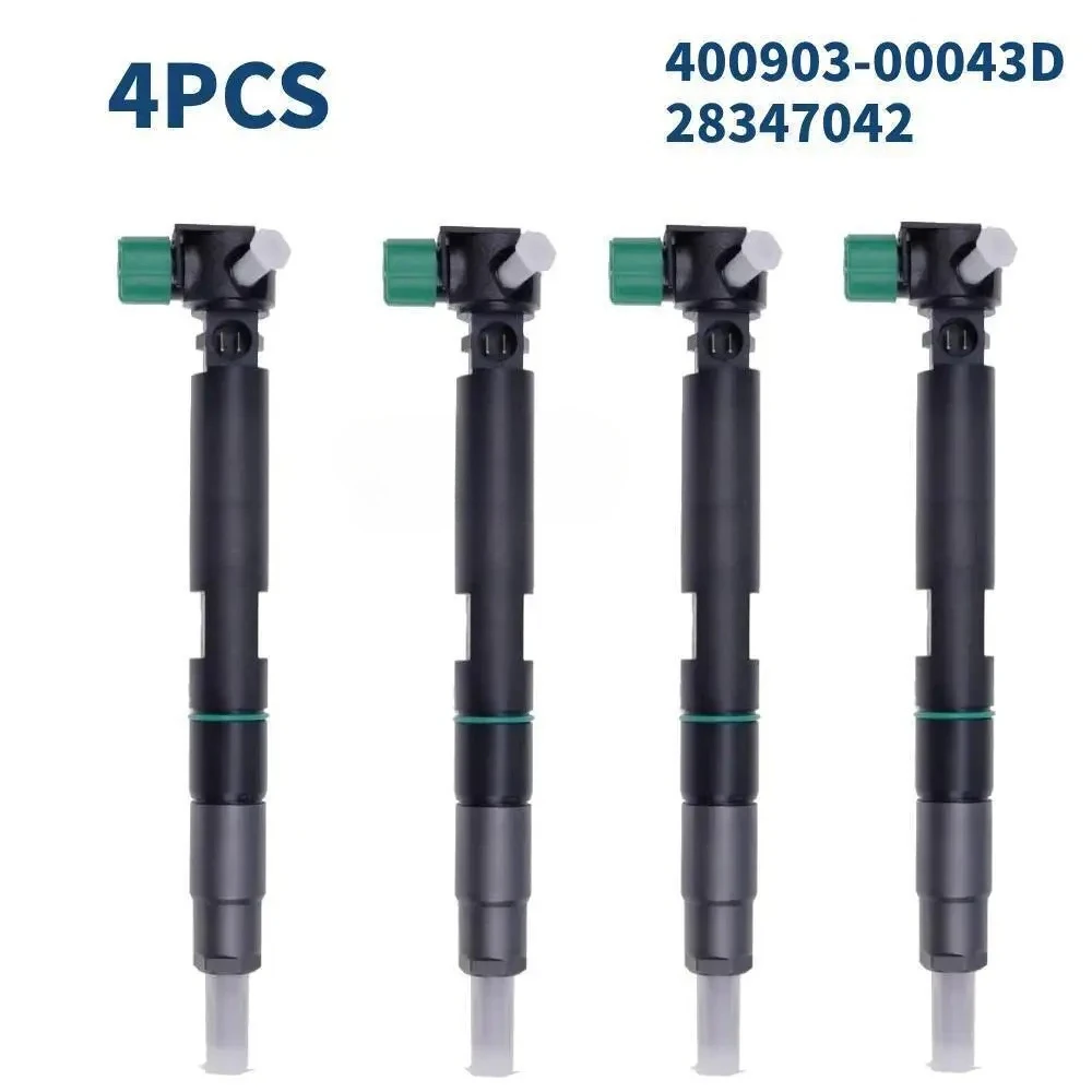 4X high-quality fuel injectors for Bobcat Doosan D34 engine - 400903-00043E 400903-00043D