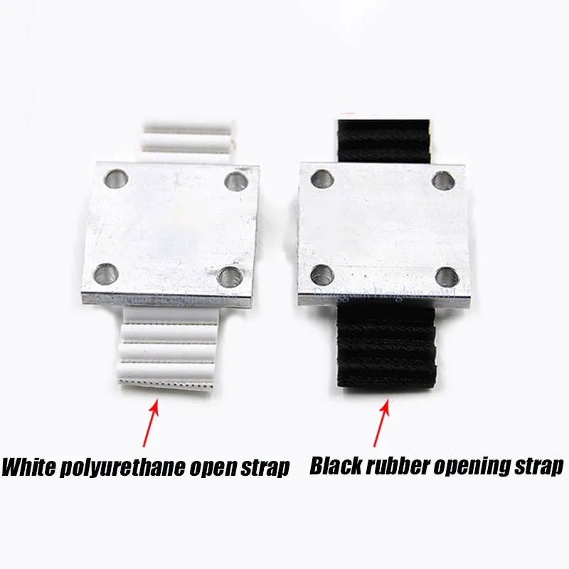 HTD Open Timing Belt Clamp Pressure Plate Precision Drive Toothed Fixed Buckle Plate for 2GT/S 2M 3M 5M Timing Belt