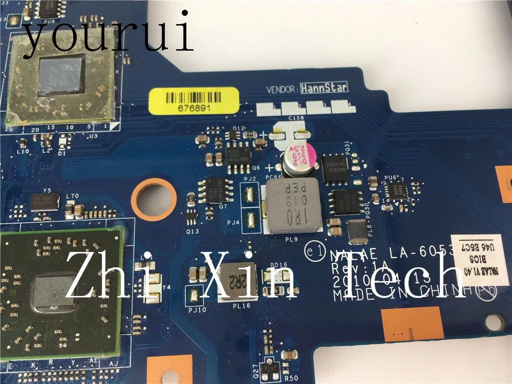 Материнская плата yourui для ноутбука Toshiba Satellite L670D L675D K000103980