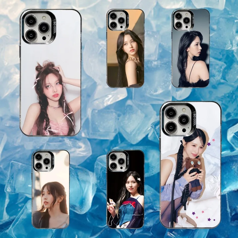

Singer M-Mina Dance Phone Case For iPhone 16,15,14,13,12,11,Mini,Pro,SE,MAX White Matte Shockproof Cover