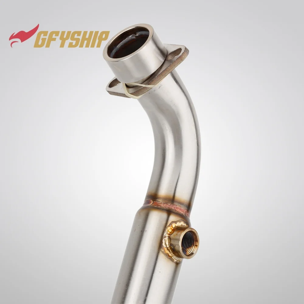 Motorcycle Exhausts Middle Link Pipes Slip-on For SUZUKI SV650 SV 650 S 2003 2004 2005 2006 2007 2008 2009 2003-2015 view 6