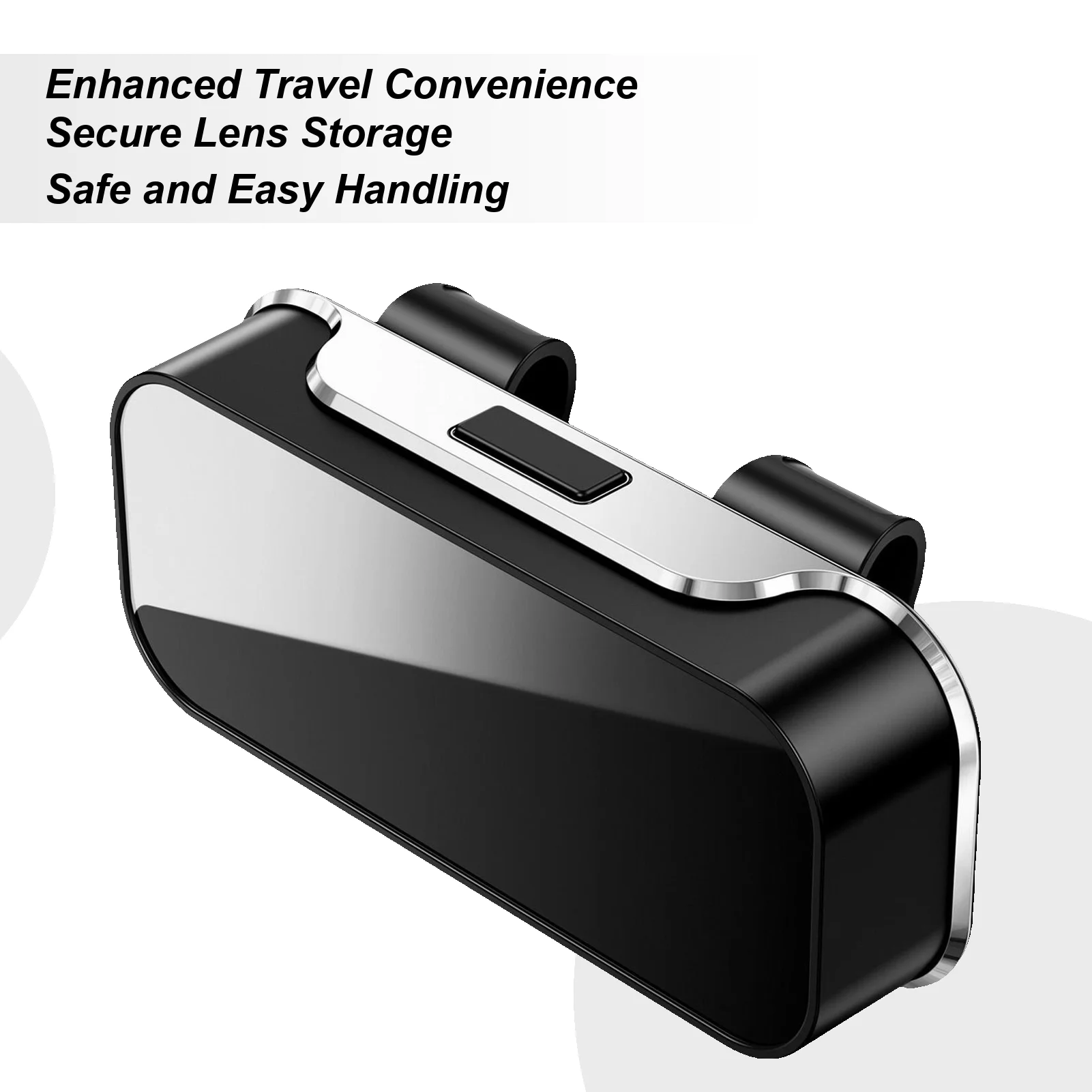 

Зажим для солнцезащитных очков для автомобильного козырька, закрытый автомобильный органайзер для очков, автомобильный чехол для хранения очков для грузовика, седана, фургона