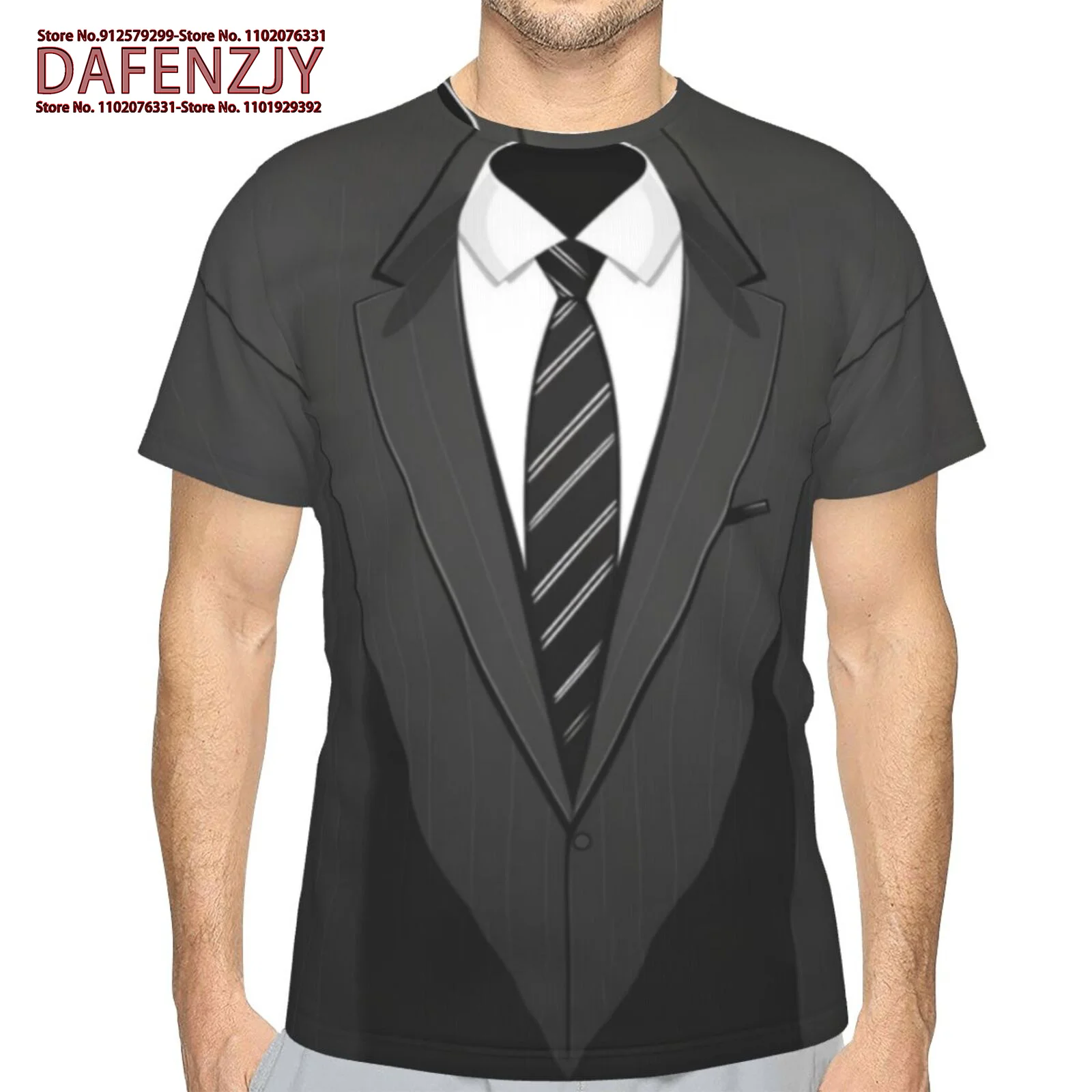 Men's Summer New Tee Shirt Short Sleeved 3d Print T-Shirt Men's Casual Street Fashion Breathable Men's Top