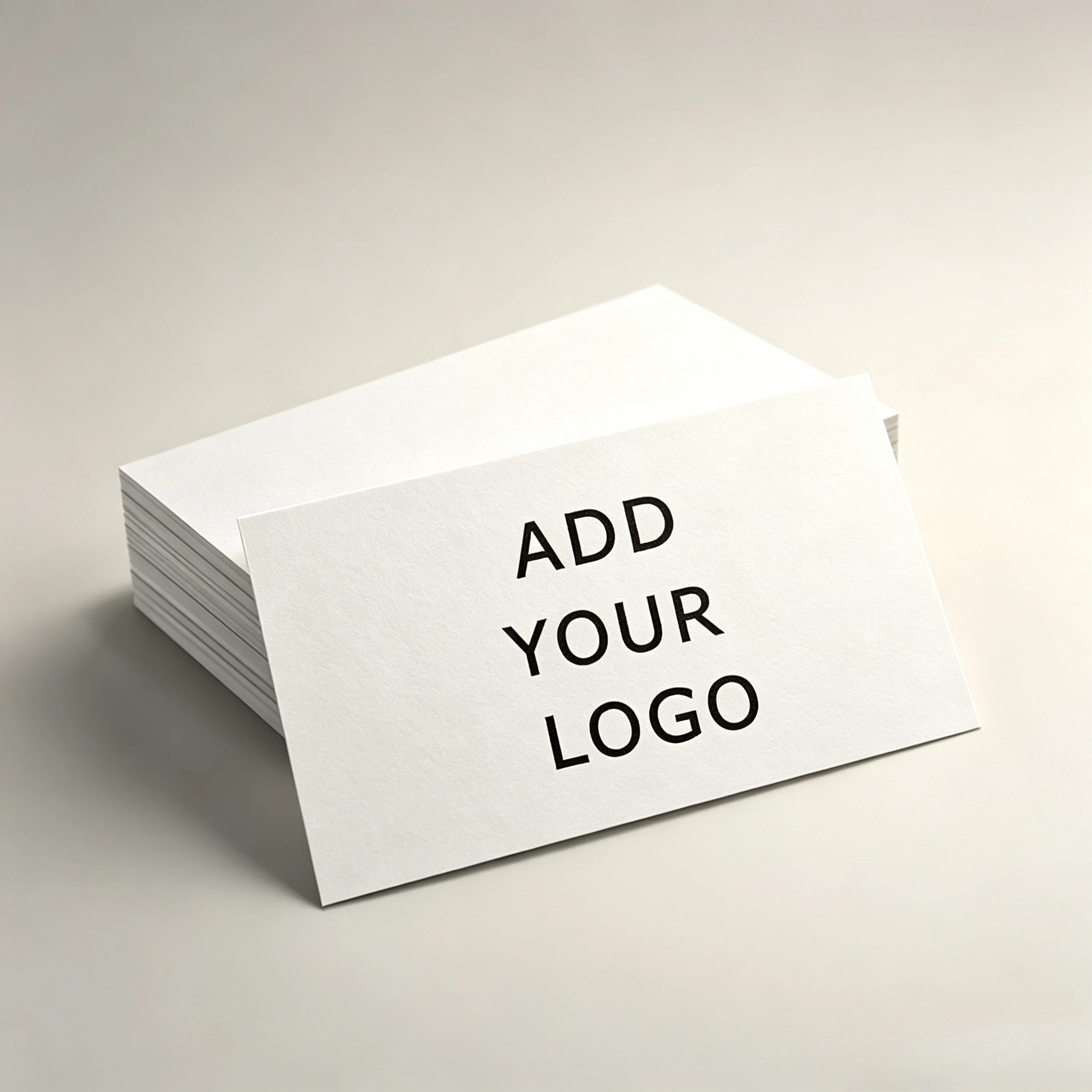 Custom Business Cards 9*5.4cm Double Sided Right Angle 300g Free Design Personalized Text Logo For Business