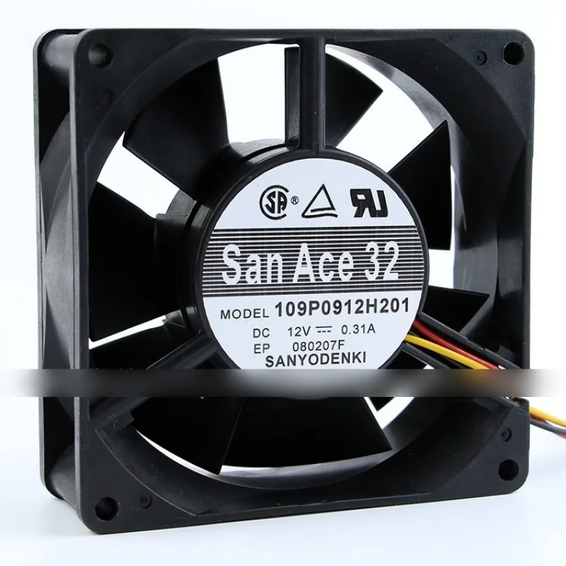 

A+for1 PCS New 109P0912H201 9032 DC12V 0.31A 9CM 3-Pin Cooling Fan #md