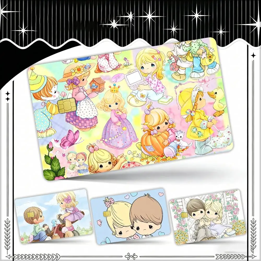 

Precious Moments Waterproof Film Skin Cover Credit Card Stickers Debit Front Bank Bus Pass