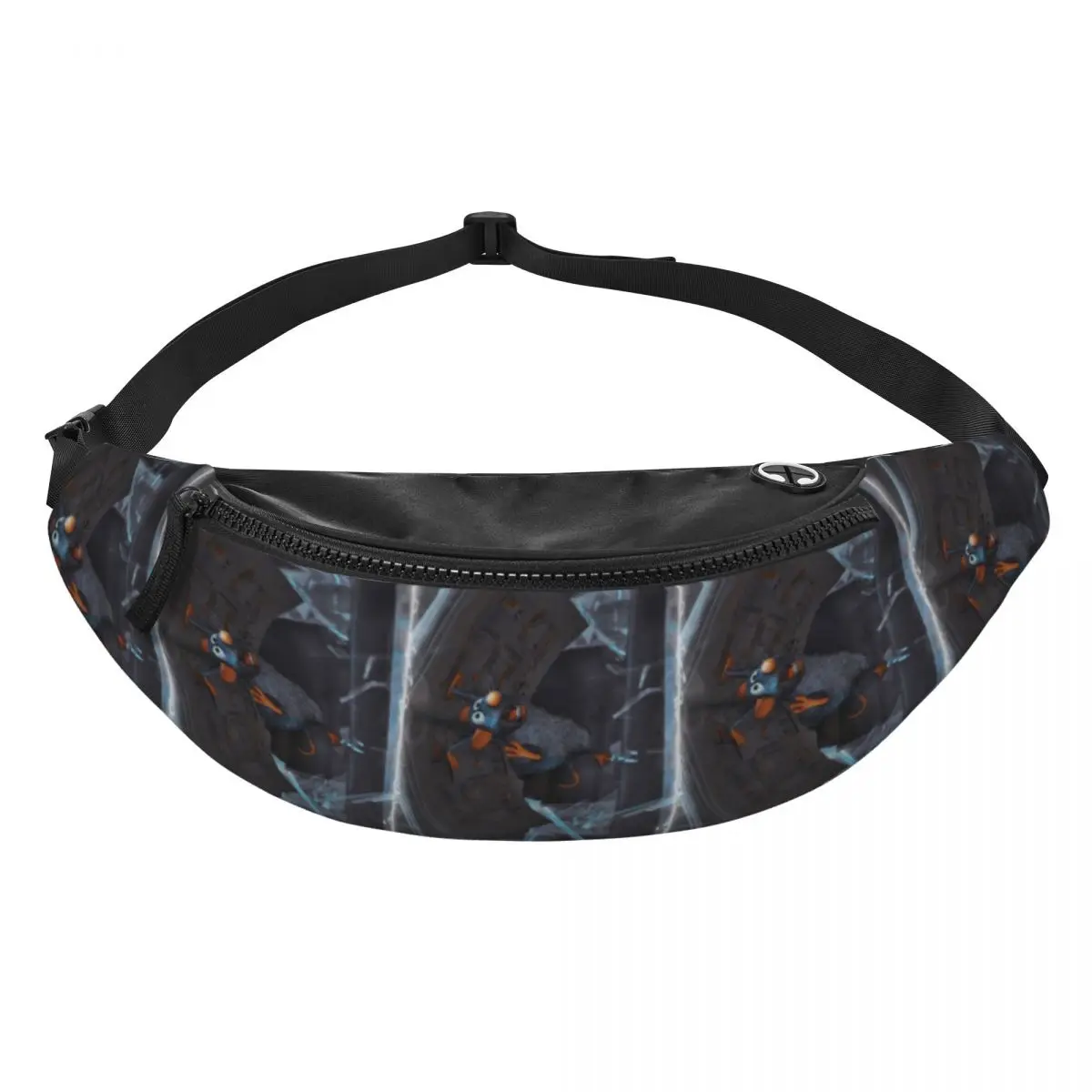 

Стильная поясная сумка с мультяшным принтом R-Ratatouilles для путешествий, унисекс, сумка через плечо, кошелек для телефона и денег