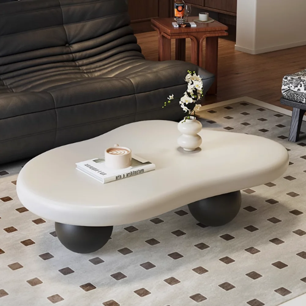 

Modern Aesthetic Coffee Table magazine Luxury white Minimalist Organizer coffee tables Center Dinner stolik kawowy furniture