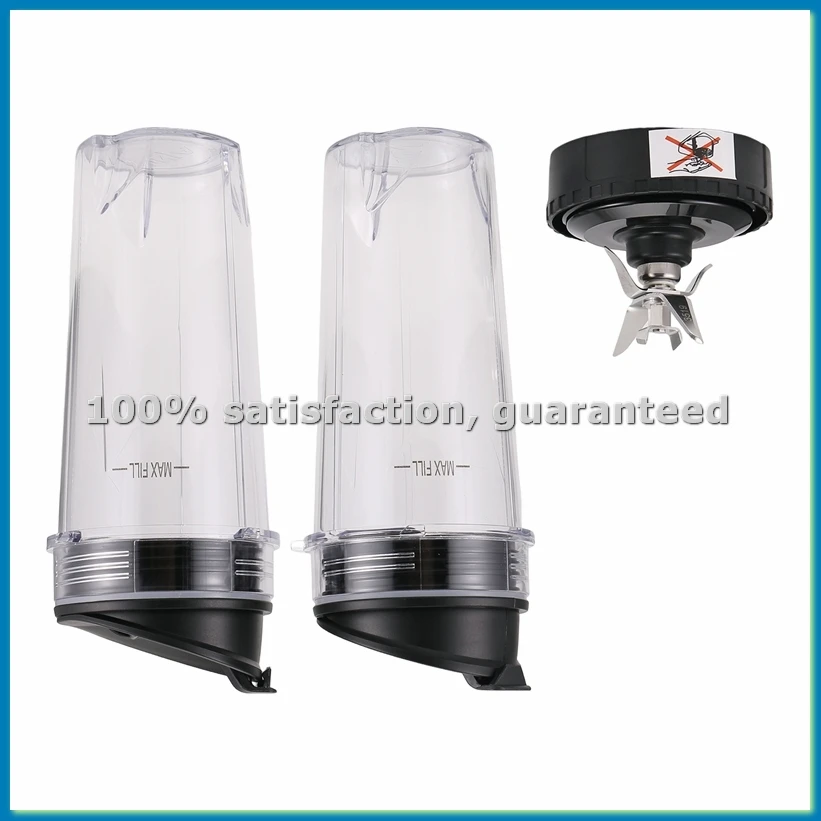 

6 Fins Extractor Blades Replacement Parts for BL770 BL780 BL660 Blender, 16 Oz Single Cup Set-ABWY