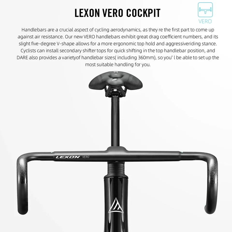 2025 LEXON VISRT Carbon Aero Road Frame Disc Brake 142x12mm Full