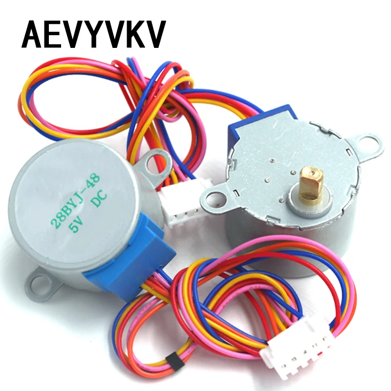 5V 4-Phase 28BYJ-48 DC Gear Step Stepper Motor ULN2003 Driver Board ULN2003 PIC MCU DIY