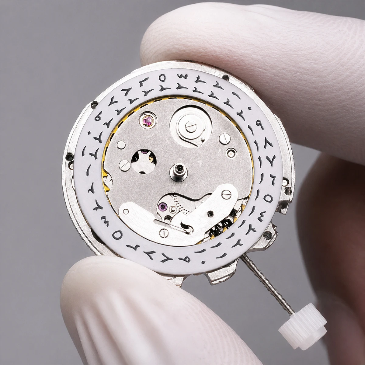 

China NH35 Automatic Mechanical Movement High Accuracy 24 Jewels Mod Watch Replacement Japan Genuine NH35A Date At 3H/6H o'clock