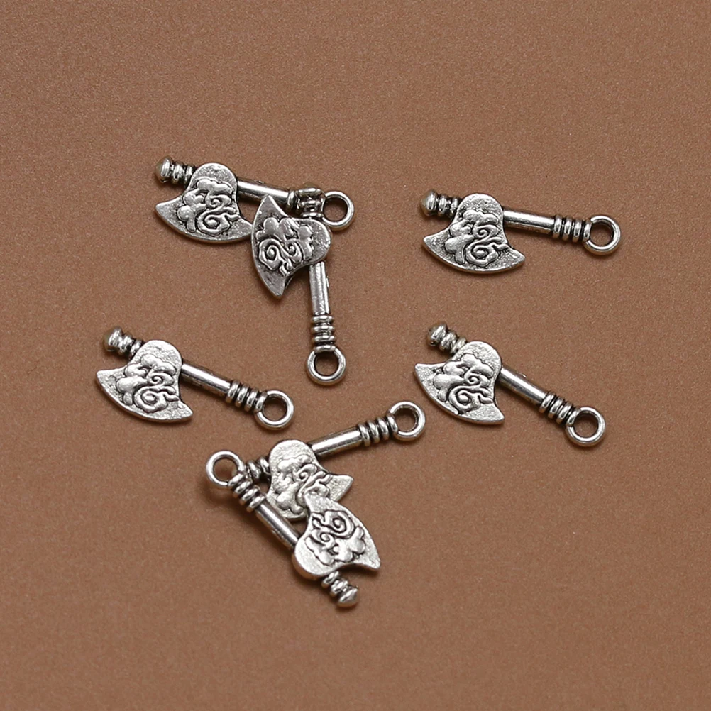 

Axe-shaped Pendant Ornament Jewelry Making Pendants European and American Charm