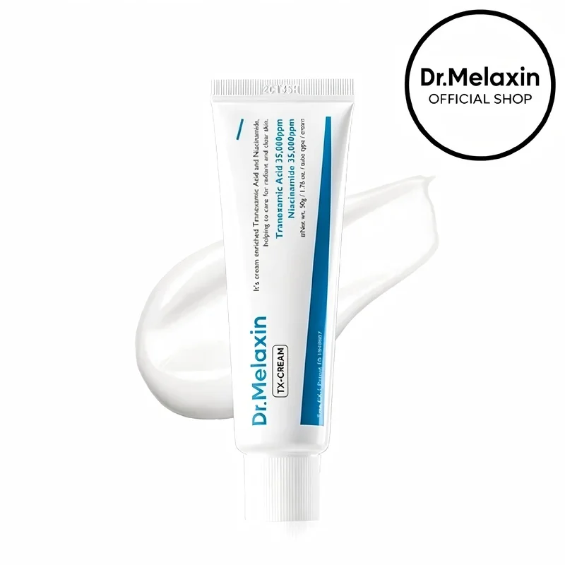 Dr.Melaxin Official TXA Cream 50ml Tranexamic Acid Niacinamide Dark Spot Hyperpigmentation Brightening Care