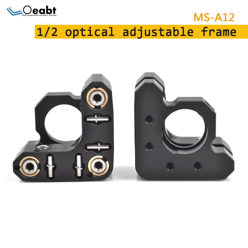 MS-A12 cornice di regolazione per montaggio a specchio cinematico di precisione ottica da 1/2 \