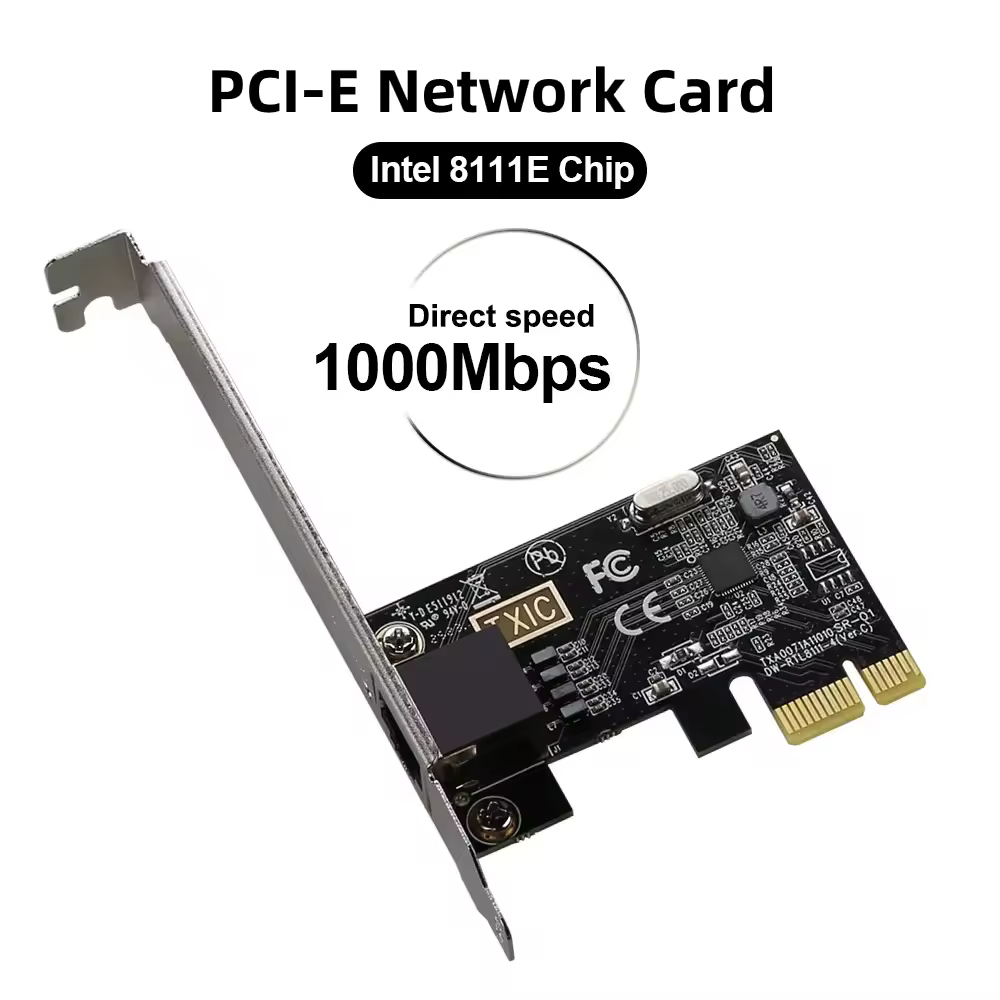 1000Mbps PCIE To RJ45 Network Card RJ45 PCI Express Converter 10/100/1000Mbps LAN Etherent Gigabit Adapter PCIe For Desktop Похожие на AliExpress