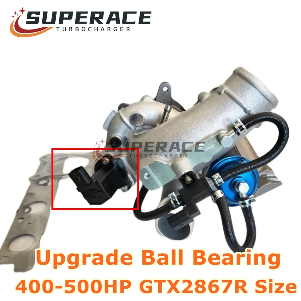 

K04 064 Hybrid Turbo Charger Upgrade for Audi EA888 S1 S3 TT S Seat Leon 2.0 TFSI (8P/PA) BHZ 53049880064 53049700064 GTX2867R