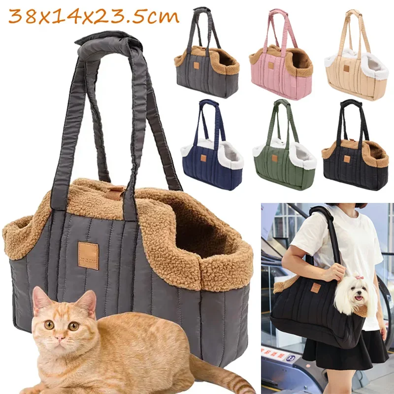 

Cat Carrier Handbags Portable Pet Cat Tote Bag Stylish and Lightweight Pet Carrying Bag for Driving Going Out Walking Traveling