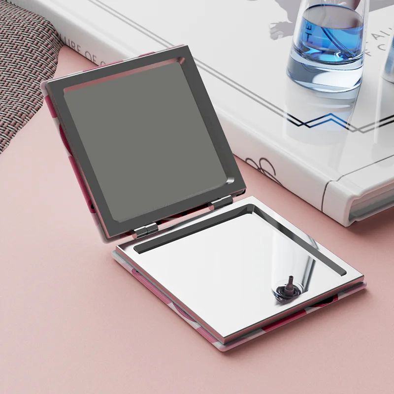 Sanrio Spiegel Draagbare Kleine Spiegel Hello Kitty Cinnamoroll Draagbare Opvouwbare Spiegels Dubbelzijdig Patroon Make-Up Cadeau Voor Meisje