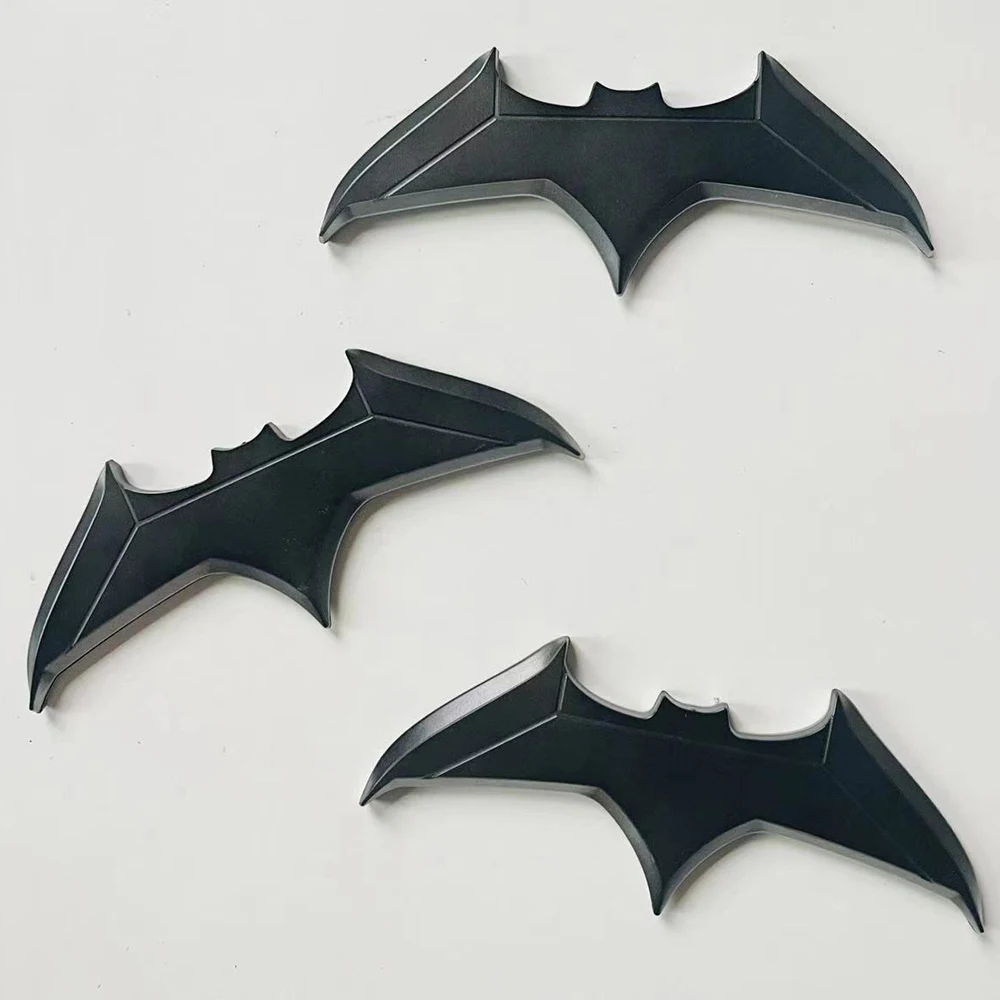 Superhero Batman Dart Weapon Cosplay Bruce Wayne Plastic Dress Up Party Costume Props 3pcs/Set