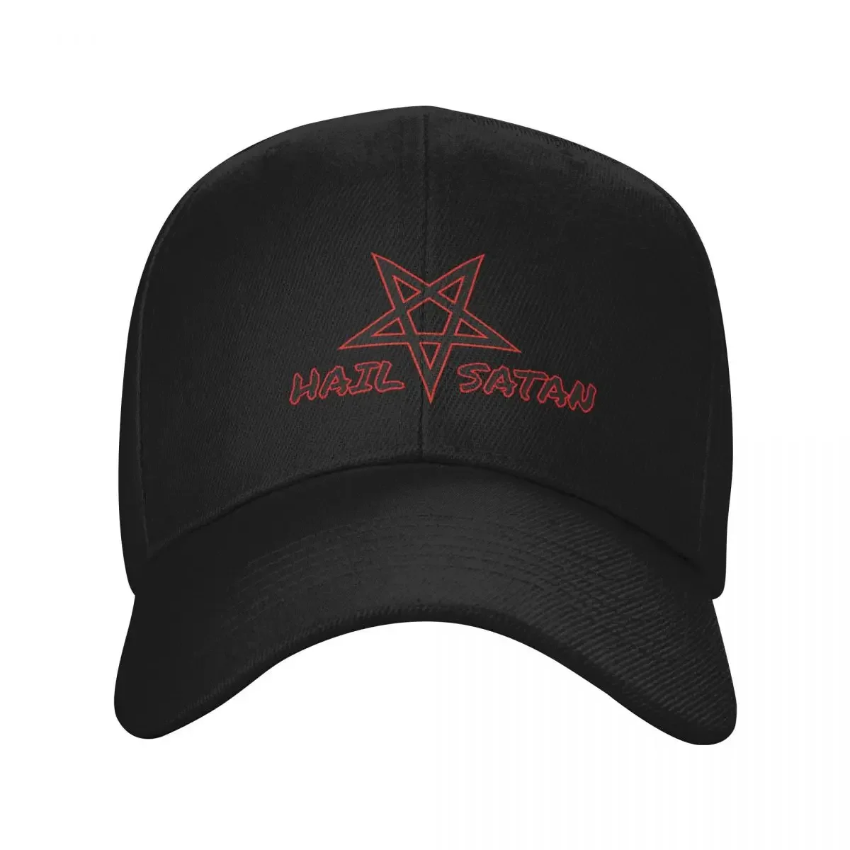 HAIL SATAN Baseball Cap black Rave Hat Beach Caps Male Women's