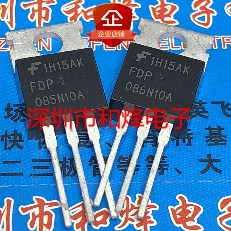 5PCS-10PCS FDP085N10A  TO-220  100V 96A  Original On Stock Quicky Shipping