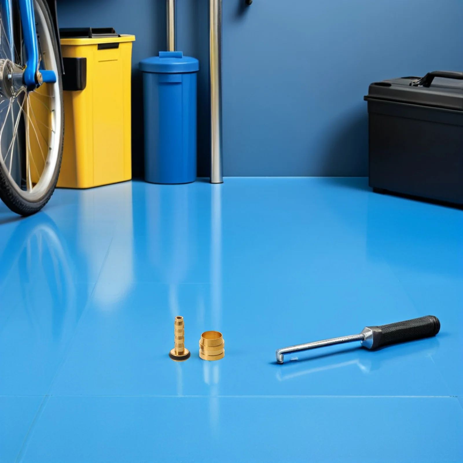 

8Set Hydraulic Disc Brake Connector Insert Kit with Oil Needle and Copper Olives for Bike Brake System Repair and Upgrade Tools