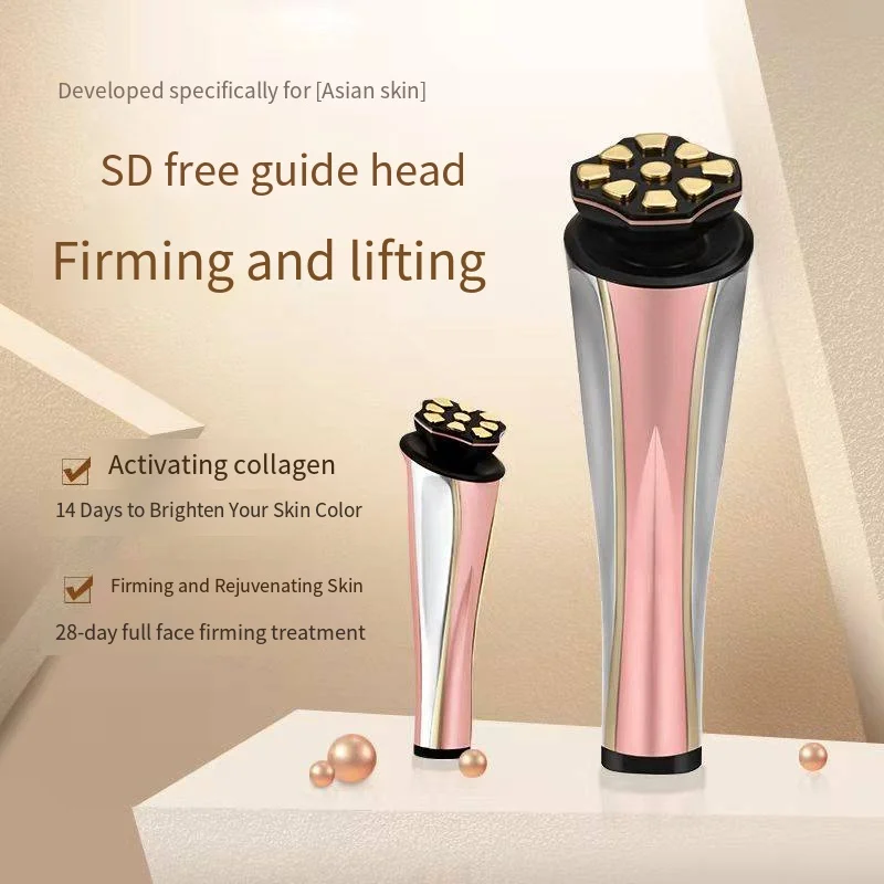 Microcurrent Facial Massager for Lifting and Firming Home Beauty Device to Fade Nasolabial Folds for Import/Export